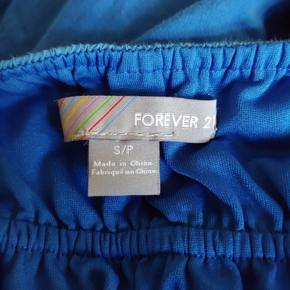 Forever 21 Blue Spaghetti Strap Dress - Picture 7 of 8